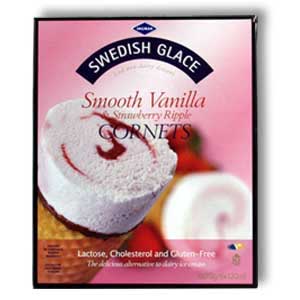 gluten free icecream cornet