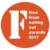 gluten free restaurant award winners uk