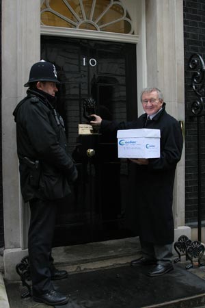 Dr Chris Steele at 10 Downing St