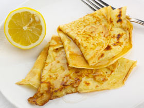 cookery lessons at school - pancakes