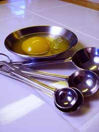 baking - measuring spoons